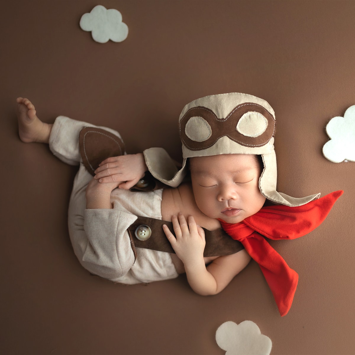 Infant Photography Props Outfit - Ylsteed – ensemble de 3 pièces
