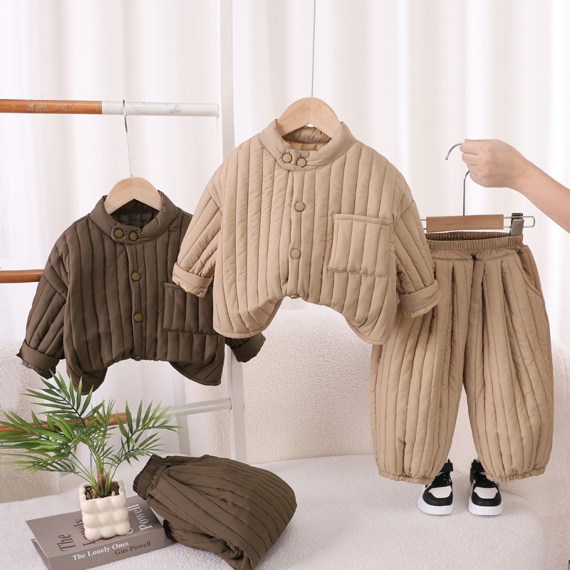 Toddler Boy Winter Fleece Jacket - Tenue d'hiver 2026 pour bébés garçons