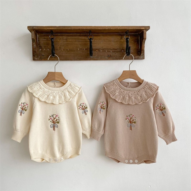 Barboteuse à manches longues p - Newborn Baby Girl Romper Floral avis et prix
