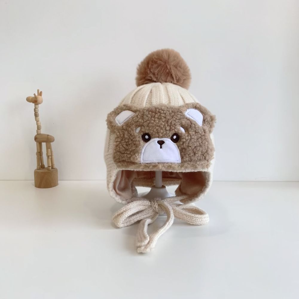 Adorable bonnet d’hiver tricot - Infant Beanie Hat With Ears avis et prix