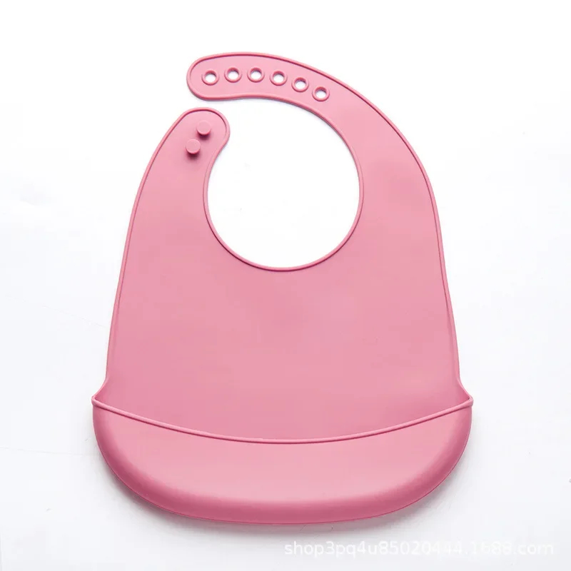 1/2 bavoirs pour bébé réglable - Waterproof Baby Bibs Silicone avis et prix