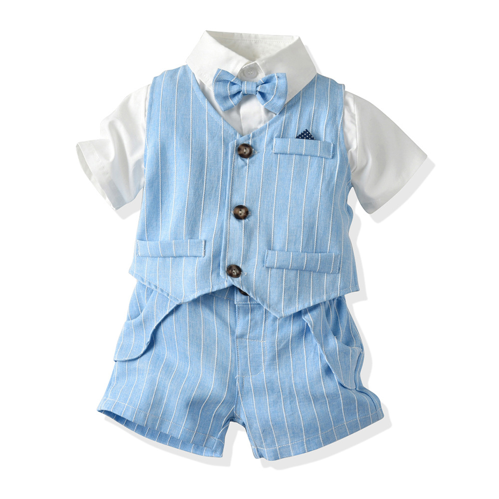 Tenue de Gentleman Britannique - Baby Boy Suit Set Baptism avis et prix