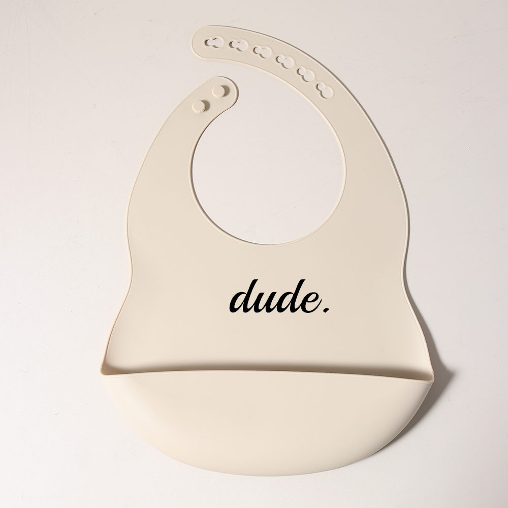 Bavoirs en silicone citation m - Waterproof Baby Bibs Silicone avis et prix
