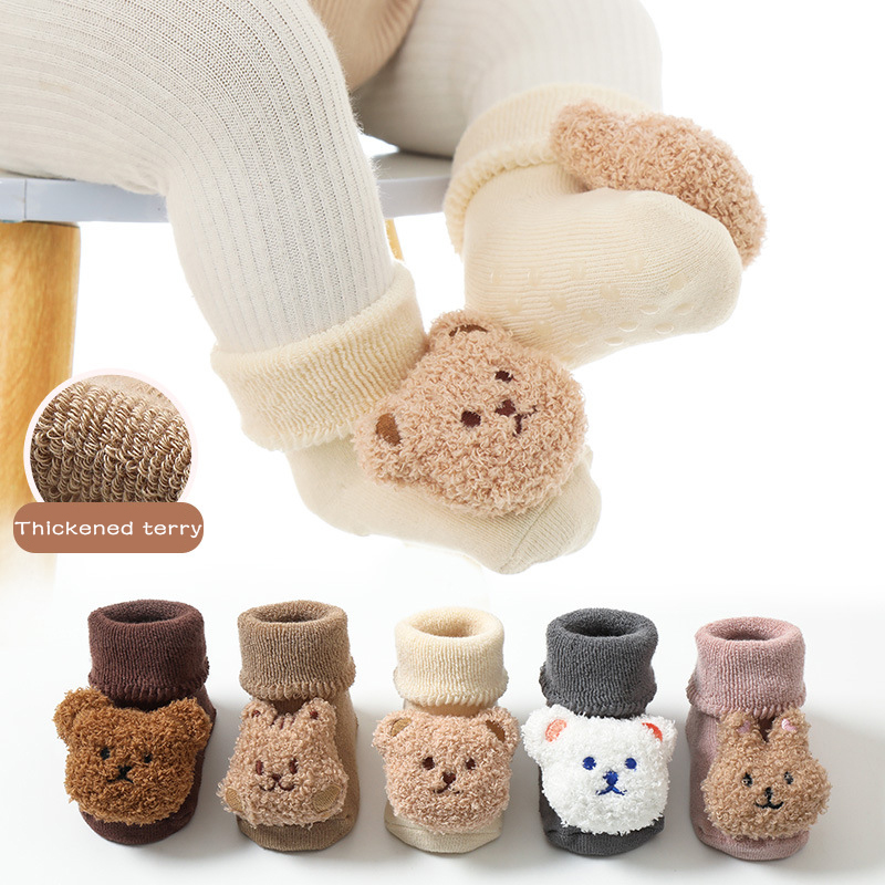 Chaussettes épaisses en polair - Unisex Baby Socks Non Slip avis et prix