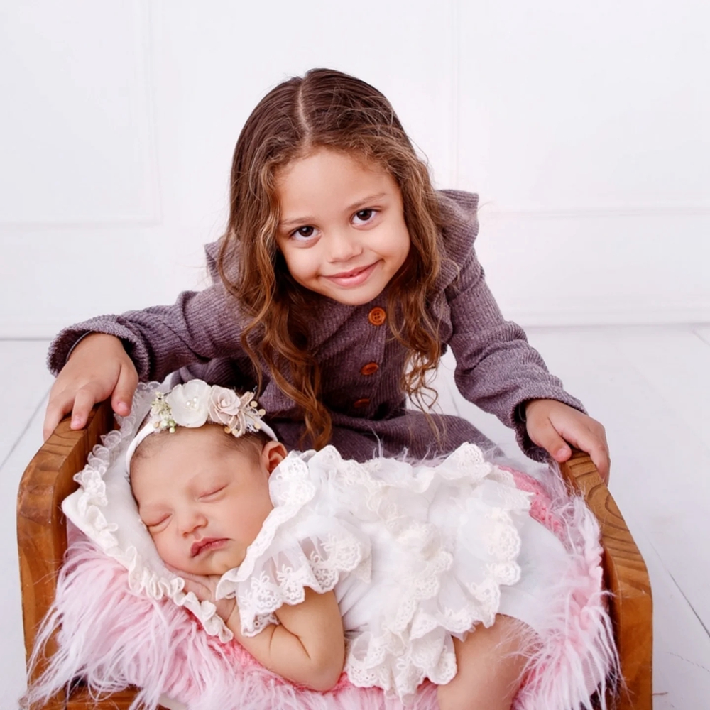 Accessoires de photographie po - Newborn Baby Girl Romper Floral avis et prix