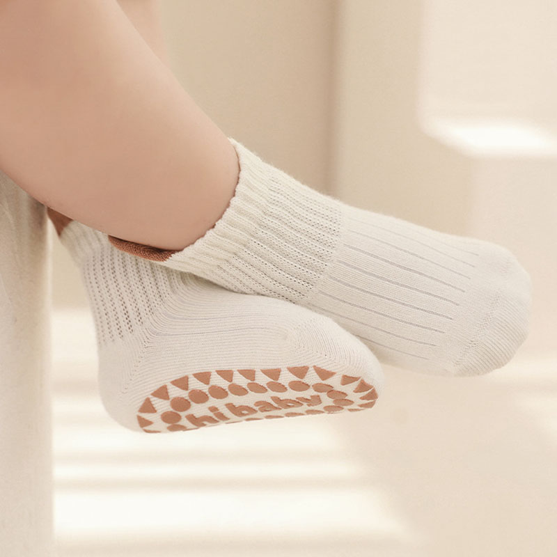 3 paires de chaussettes en cot - Unisex Baby Socks Non Slip avis et prix