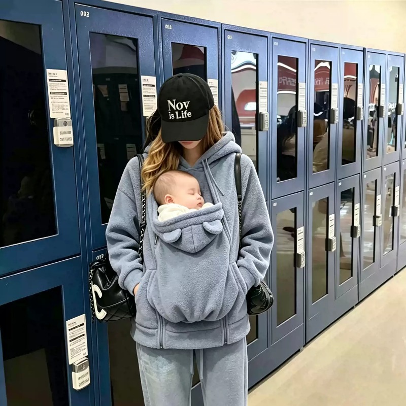 Manteau à capuche en polaire 2 - Maternity Wear avis et prix