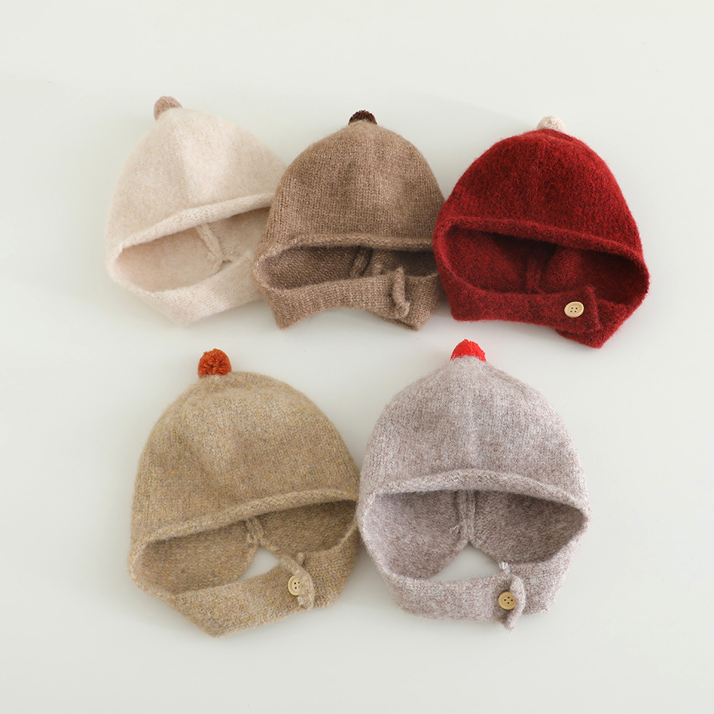 Chapeau tricoté à rabat pour b - Infant Beanie Hat With Ears avis et prix
