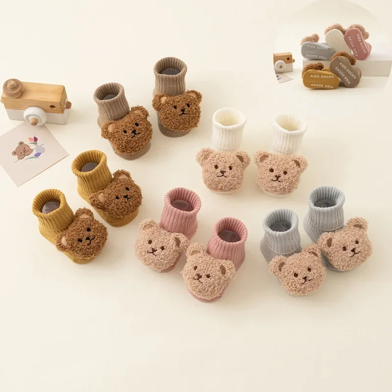 Chaussette en fourrure épaisse - Unisex Baby Socks Non Slip avis et prix
