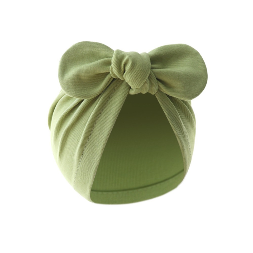 Mignon fleur noeud bébé chapea - Infant Beanie Hat With Ears avis et prix