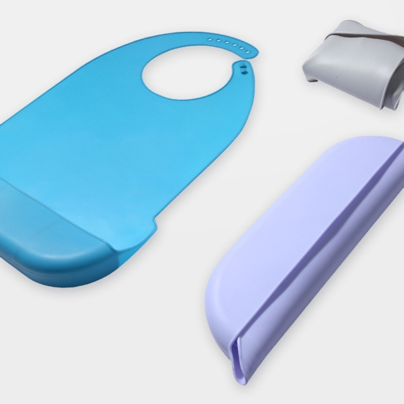 Bavoir en silicone imperméable - Waterproof Baby Bibs Silicone avis et prix
