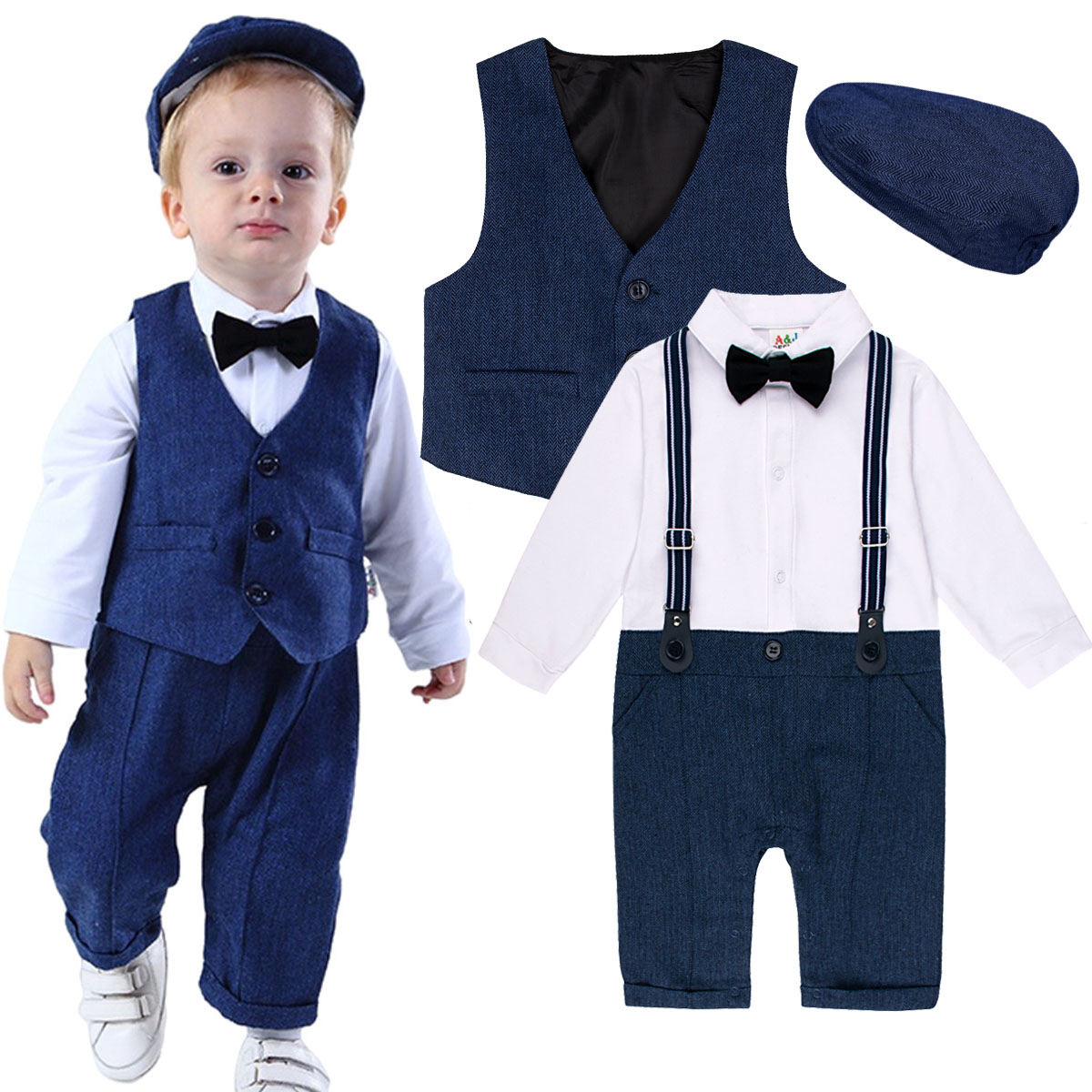 Vêtements pour bébé garçon de  - Baby Boy Suit Set Baptism avis et prix