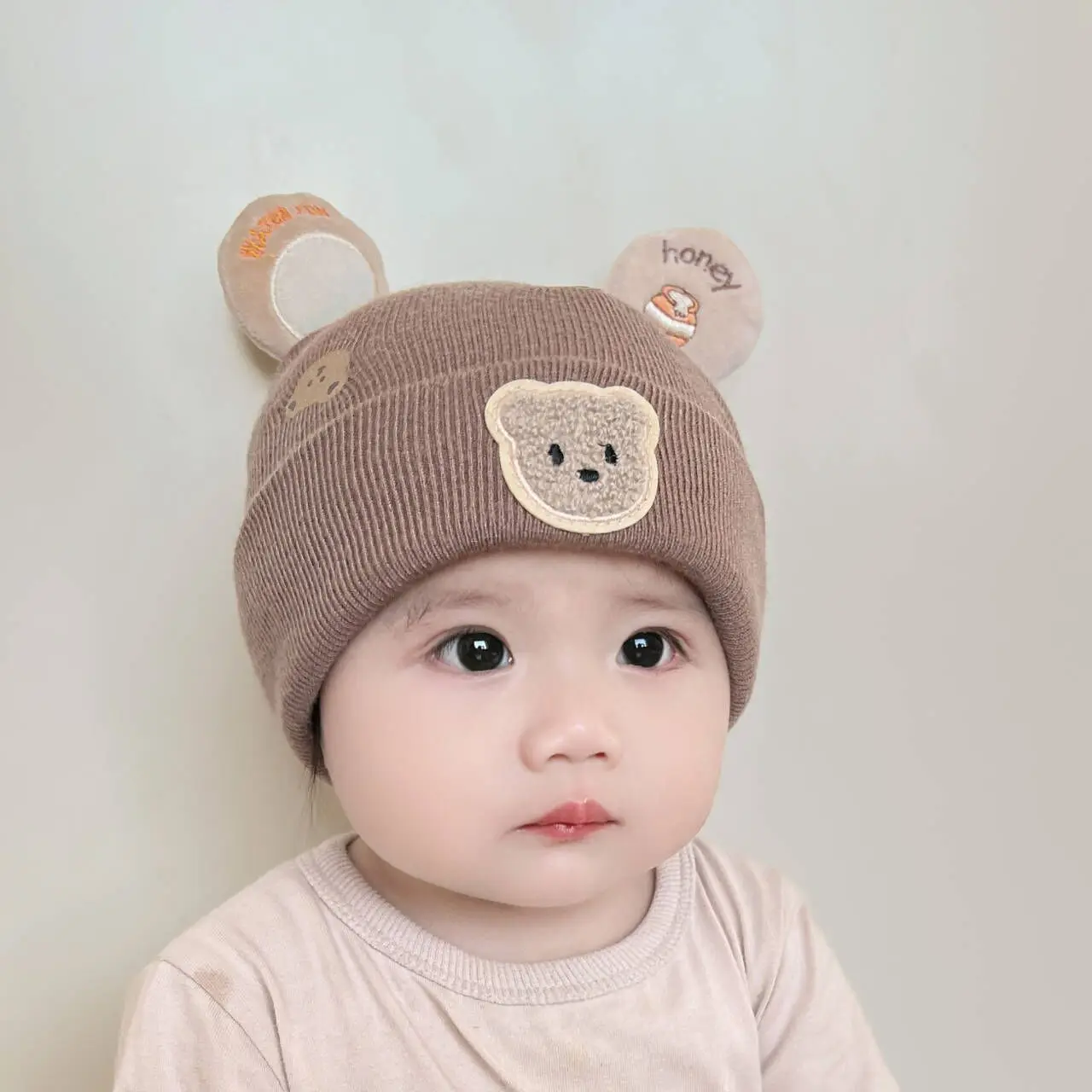 Wnter chaud bébé bonnet chapea - Infant Beanie Hat With Ears avis et prix